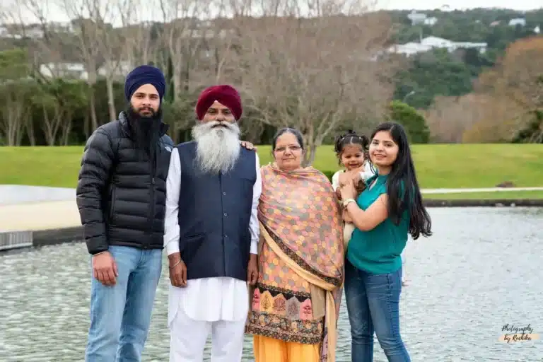family photography session